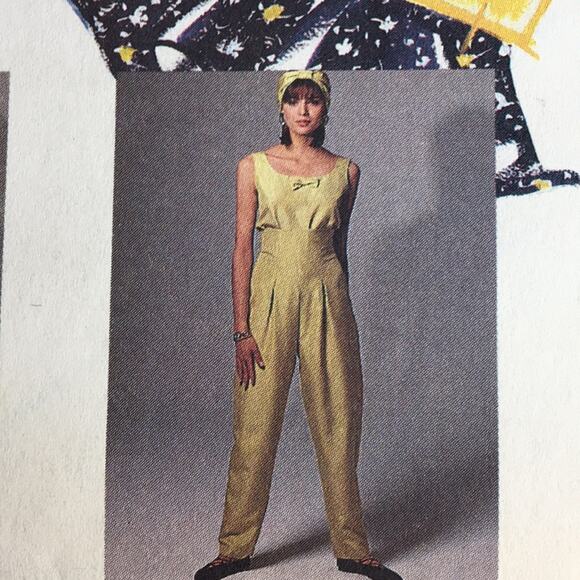 Vintage 1989 McCall's NY The Collection Sewing Pattern Jacket Tops Skirt Size 10 - Picture 4 of 13